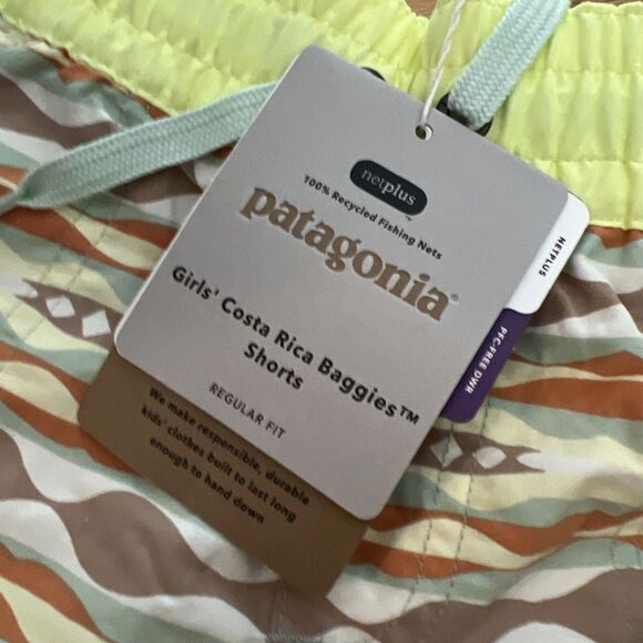 Patagonia Costa Rica Baggies Girl’s L Shorts NWT *** Wind/Water Resis… - Picture 4 of 6